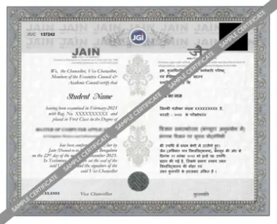 sample certificate